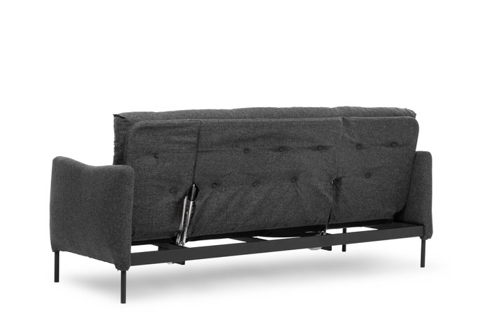 Atelier Del Sofa Renge - Sofá cama de 3 plazas Gris oscuro